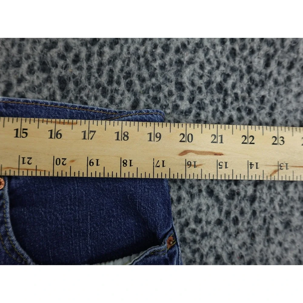 Levi's 502‎ Taper Jeans Mens 38x30 Blue Excellent Premium Waterless Denim 29507